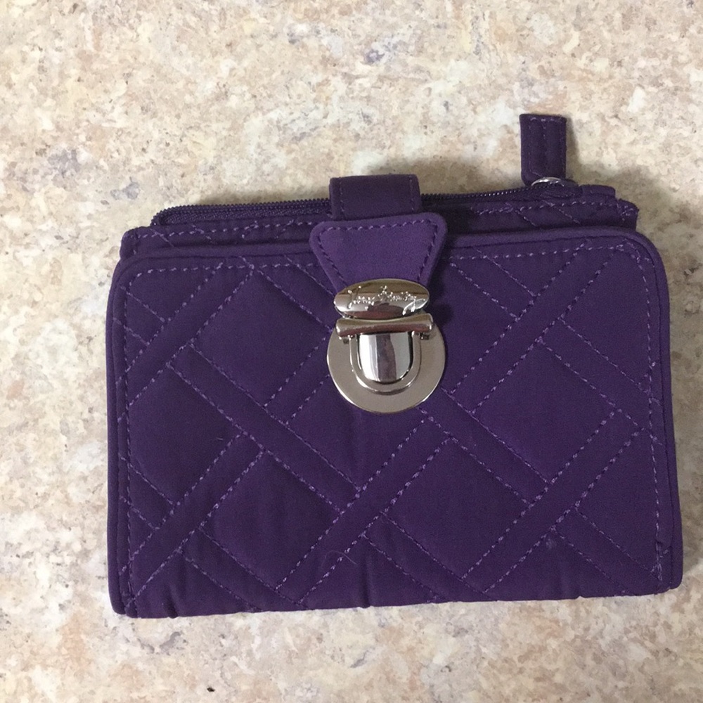 Solid color. microfiber material. VB wallet